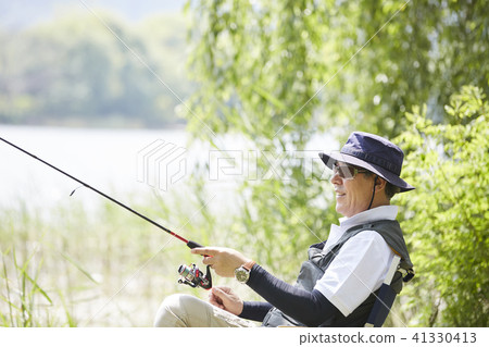 生活,釣魚,男人 生活,釣魚,男人 41330413