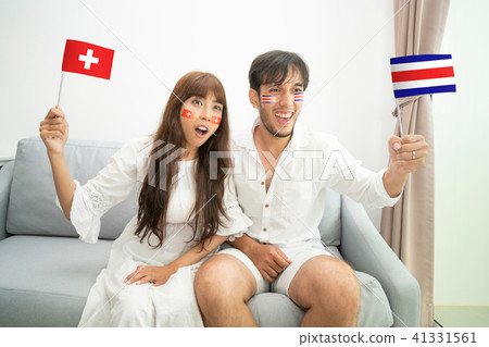 Soccer Fan Watch World International Cup Match Soccer Fan Watch World International Cup Match 41331561