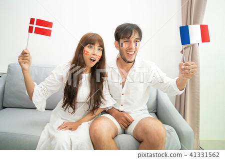 Soccer Fan Watch World International Cup Match Soccer Fan Watch World International Cup Match 41331562