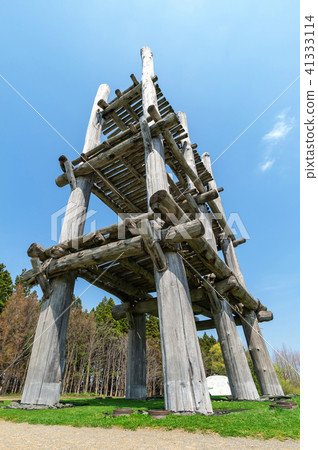 Sannai Maruyama廢墟大型挖掘站建築物 41333114