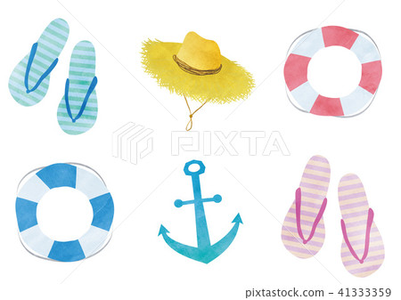 Summer material <sea 1> 41333359
