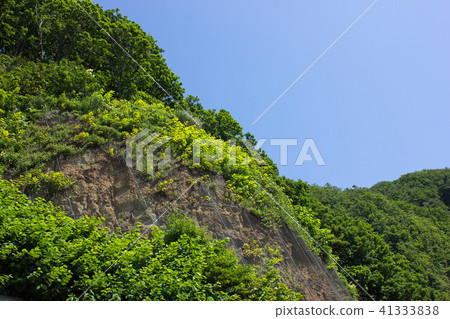 Rock fall protection network 41333838