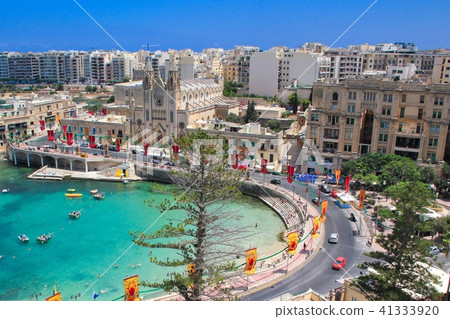 Landscape of resort of Europe 41333920