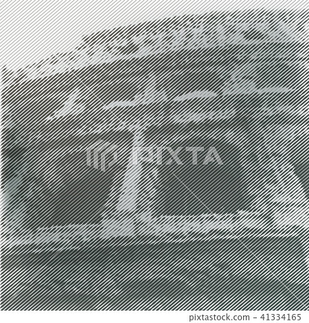 Vector stylized Coliseum poster. Vector stylized Coliseum poster. 41334165