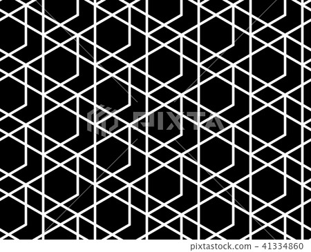 The geometric pattern with lines. Seamless vector - Stock Illustration ...