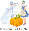 Fairy Godmother & Cinderella 41335268