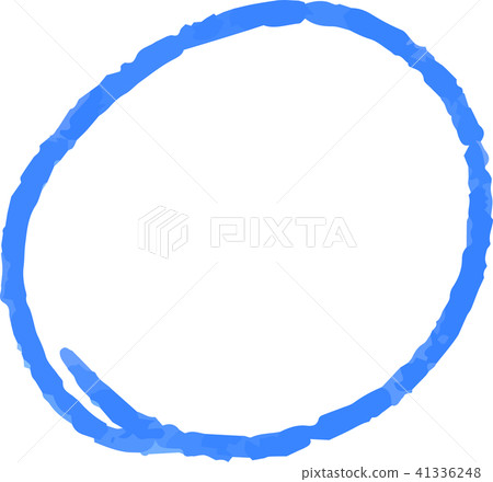 Blue Doodle Pencil 41336248