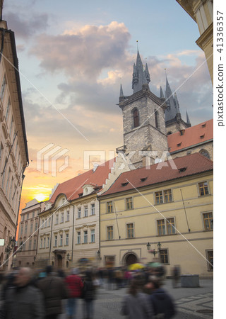 Prague under sunlight. Prague under sunlight. 41336357