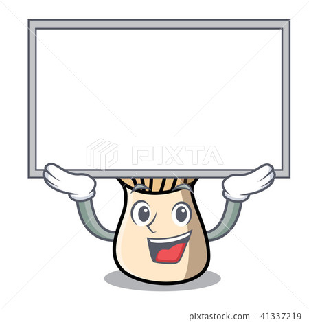 Up board milk mushroom character cartoon 41337219