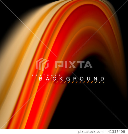 Fluid mixing colors vector wave abstract background design. Colorful mesh waves Fluid mixing colors vector wave abstract background design. Colorful mesh waves 41337406