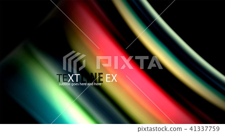Blur color wave lines abstract background 41337759