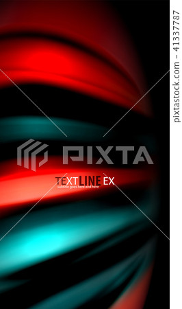 Blur color wave lines abstract background Blur color wave lines abstract background 41337787