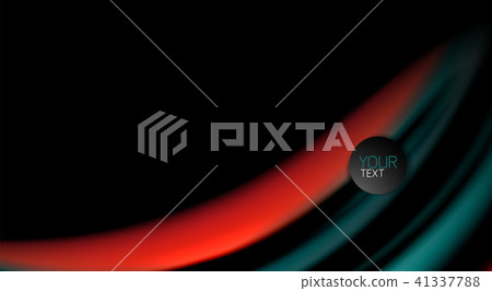 Blur color wave lines abstract background Blur color wave lines abstract background 41337788
