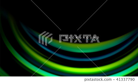 Blur color wave lines abstract background Blur color wave lines abstract background 41337790
