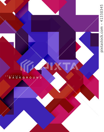 Multicolored abstract geometric shapes, geometry background for web banner Multicolored abstract geometric shapes, geometry background for web banner 41338345