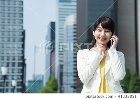 女性Smaho企業女商人OL通勤 女性Smaho企業女商人OL通勤 41338851