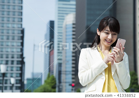 女性Smaho企業女商人OL通勤 41338852