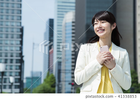 女性Smaho企業女商人OL通勤 41338853