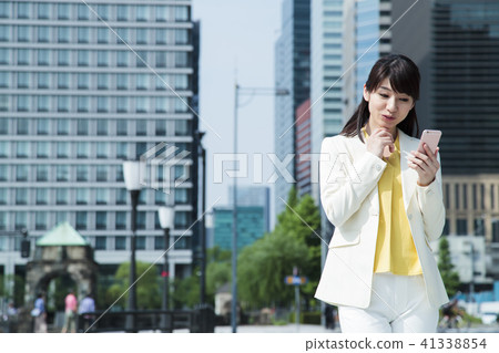 女性Smaho企業女商人OL通勤 41338854