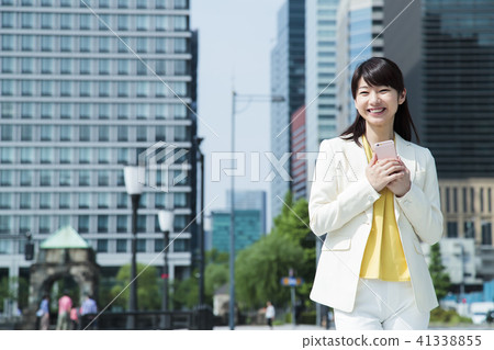 Female Smaho Business Business Woman OL commuting Female Smaho Business Business Woman OL commuting 41338855