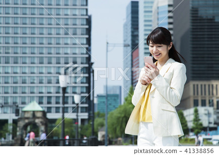 女性Smaho企業女商人OL通勤 41338856