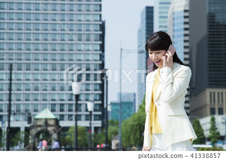 女性Smaho企業女商人OL通勤 41338857