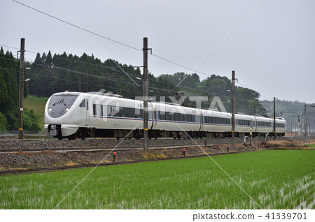 Hokuriku main line Beppu Nogaya - Daishoji JR West 683 series 8000 series N03 organization (Kanazawa) Shirasagi Hokuriku main line Beppu Nogaya - Daishoji JR West 683 series 8000 series N03 organization (Kanazawa) Shirasagi 41339701