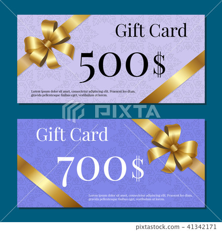 Voucher on 500 Set of Posters Gold Bow Ribbons 41342171