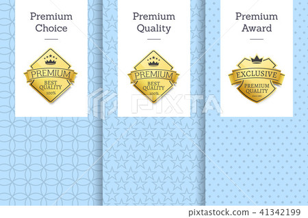 Premium Choice, Quality Award Vector Illustration 41342199