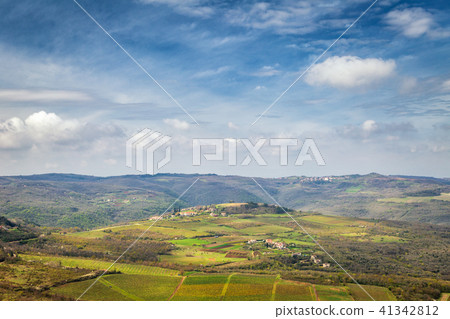 View of the mountainous landscape. View of the mountainous landscape. 41342812