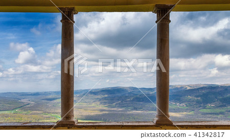View from Motovun historic town. View from Motovun historic town. 41342817