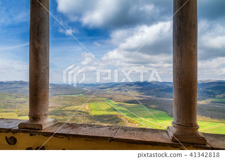 View from Motovun historic town. 41342818