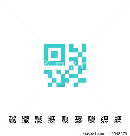 QR code icons 41342979