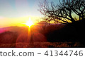 From Mt. Tanzawa · Mt. Fuji and sunset 1 41344746