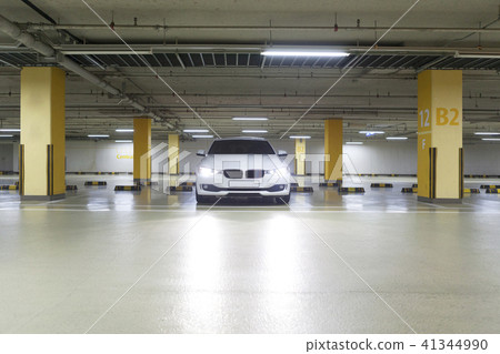 汽車,地下停車場,韓國 汽車,地下停車場,韓國 41344990