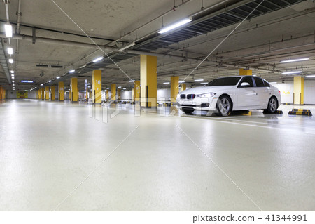 汽車，地下停車場，韓國 41344991