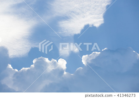 Big cloud on blue sky 41346273