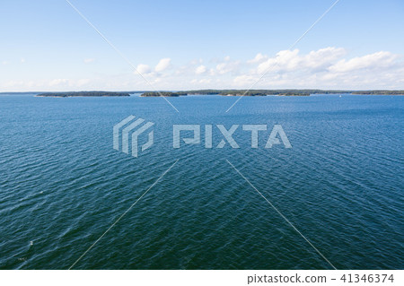 Aland archipelago view from ship 41346374