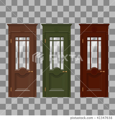Red yellow blue doors 41347638
