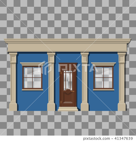 Traditional small shop facade Traditional small shop facade 41347639
