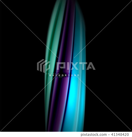 Fluid mixing colors vector wave abstract background design. Colorful mesh waves Fluid mixing colors vector wave abstract background design. Colorful mesh waves 41348420
