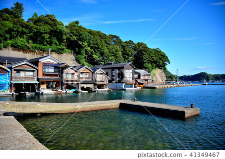 I wish for a shipyard group from Inhiura Park in the ocean Kyoto · Funa group of Ine (1) 41349467