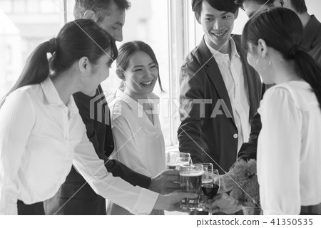 Businessman Large Group Party Mass Business Beer Party People Wineglass People Suit Company Worker Businessman Large Group Party Mass Business Beer Party People Wineglass People Suit Company Worker 41350535