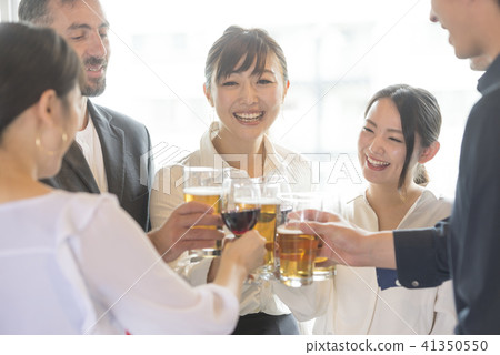 Businessman Large Group Party Mass Business Beer Party People Wineglass People Suit Company Worker Businessman Large Group Party Mass Business Beer Party People Wineglass People Suit Company Worker 41350550
