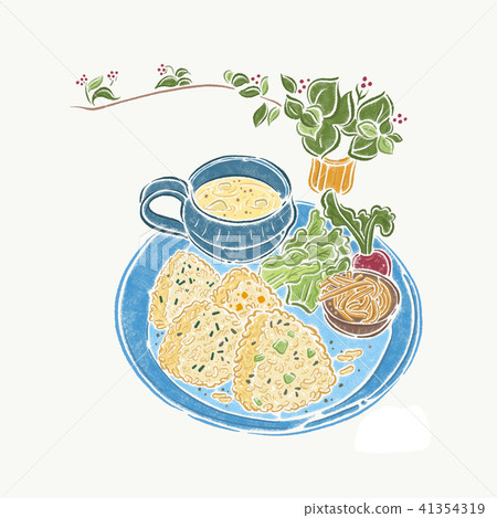 Japanese food illustration 41354319
