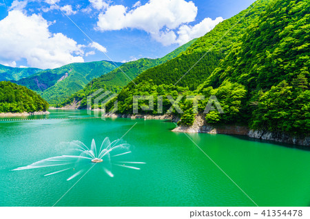 （靜岡縣）Oigawa Nagashima Dam壩湖噴泉 41354478