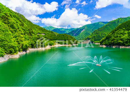 (靜岡縣)Oigawa Nagashima Dam壩湖噴泉 (靜岡縣)Oigawa Nagashima Dam壩湖噴泉 41354479