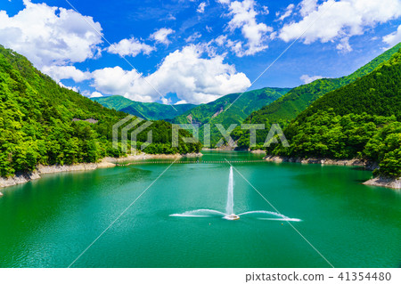 （靜岡縣）Oigawa Nagashima Dam壩湖噴泉 41354480