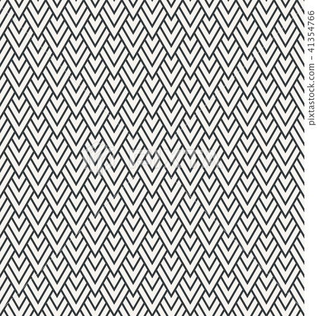 Serration or zigzag seamless abstract pattern 41354766