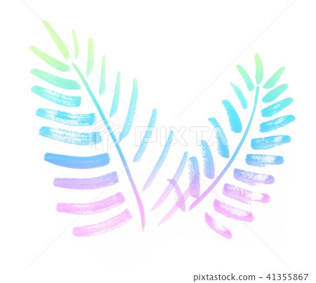 棕櫚樹綠色 41355867